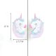 Handcrafted Acacia Wood Magic Mane Unicorn Handle Pair